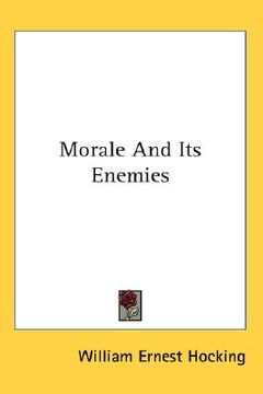 portada morale and its enemies (en Inglés)