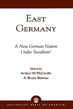 portada East Germany pb: A new German Nation Under Socialism (en Inglés)