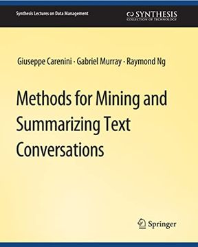 portada Methods for Mining and Summarizing Text Conversations