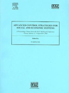 portada Advanced Control Strategies for Social and Economic Systems (en Inglés)