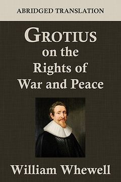 portada grotius on the rights of war and peace (in English)
