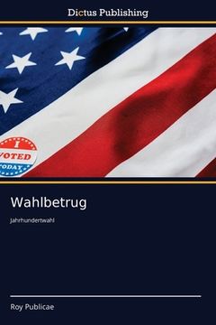 portada Wahlbetrug (en Alemán)