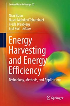 portada Energy Harvesting and Energy Efficiency: Technology, Methods, and Applications (Lecture Notes in Energy, 37) (en Inglés)