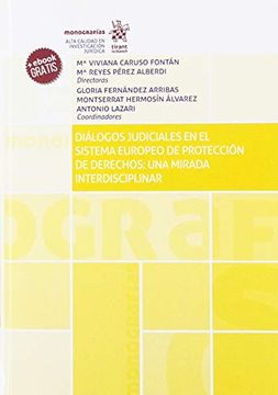 portada Diálogos Judiciales en el Sistema Europeo de Protección de Derechos: Una Mirada Interdisciplinar (Monografías)