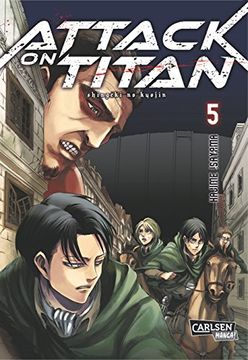 portada Attack on Titan 05 (en Alemán)