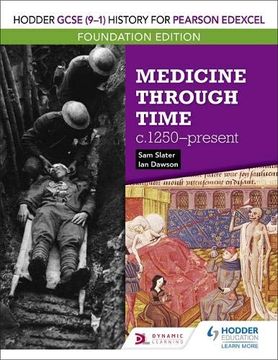 portada Hodder Gcse (9–1) History for Pearson Edexcel Foundation Edition: Medicine Through Time C. 1250–Present (Hodder Gcse 9-1 History Edexce) (in English)