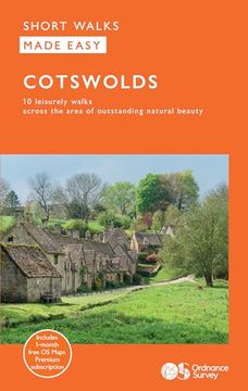 portada Cotswolds Short Walks Made Easy | Ordnance Survey | 10 Accessible Walks for Everybody | Guidebook | England | Walks | Adventure: 10 Leisurely Walks