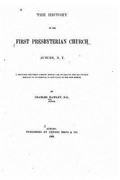 portada The History of the First Presbyterian Church (en Inglés)