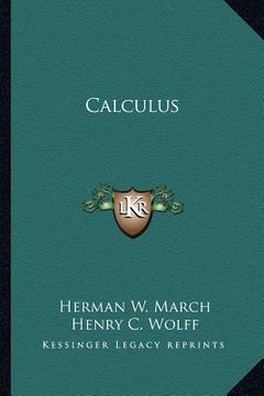 portada calculus (en Inglés)