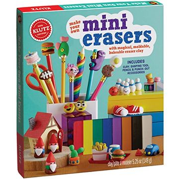 portada Klutz Make Your own Mini Erasers Juguete 