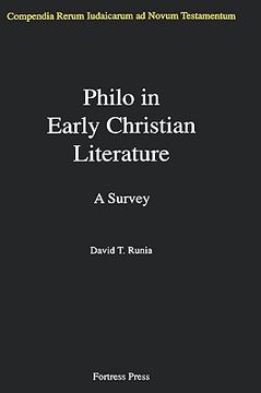 portada philo in early christian literature (en Inglés)