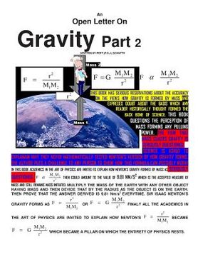 portada An Open Letter On Gravity Part 2 (en Inglés)