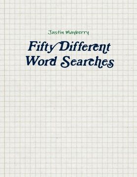 portada Fifty Different Word Searches