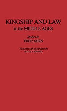 portada Kingship and law in the Middle Ages (en Inglés)