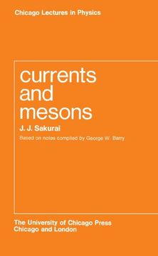 portada Currents and Mesons (en Inglés)