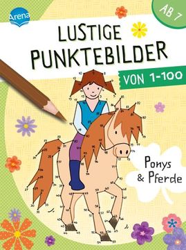 portada Lustige Punktebilder von 1 bis 100. Ponys und Pferde (en Alemán)
