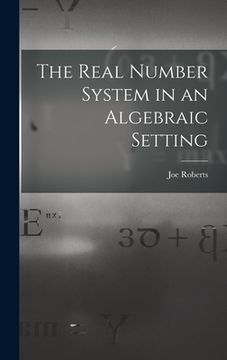 portada The Real Number System in an Algebraic Setting (en Inglés)