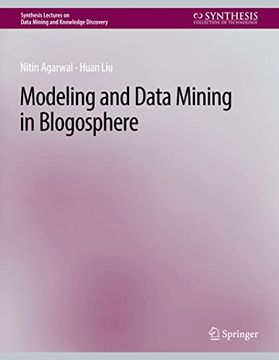 portada Modeling and Data Mining in Blogosphere (en Inglés)