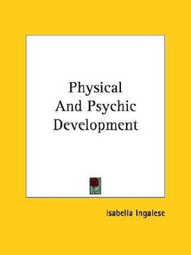 portada physical and psychic development (en Inglés)
