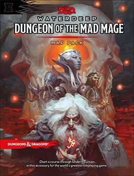 portada Dungeons & Dragons Waterdeep: Dungeon of the mad Mage Maps and Miscellany (Accessory, d&d Roleplaying Game) 