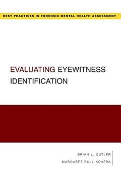 portada Evaluating Eyewitness Identification (en Inglés)