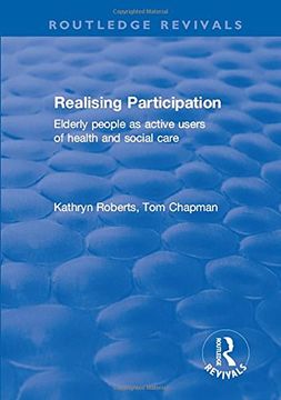 portada Realising Participation: Elderly People as Active Users of Health and Social Care