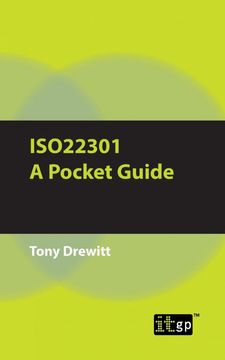 portada Iso22301: A Pocket Guide (en Inglés)