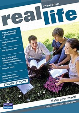 portada Real Life Global Intermediate Students Book (en Inglés)