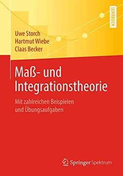 portada Maß- und Integrationstheorie: Mit Zahlreichen Beispielen und Übungsaufgaben (in German)