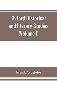 portada Oxford Historical and Literary Studies: Elizabethan Rogues and Vagabonds (Volume i) (in English)