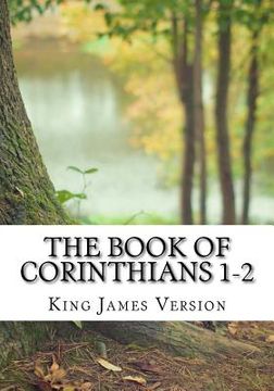portada The Book of Corinthians 1-2 (KJV) (Large Print) (en Inglés)