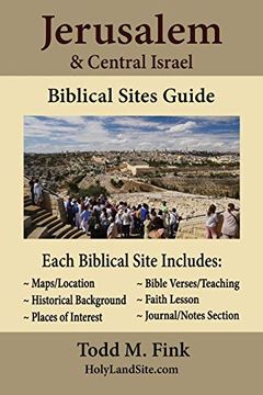 portada Jerusalem & Central Israel Biblical Sites Guide 