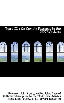 portada tract xc: on certain passages in the xxxix articles (en Inglés)