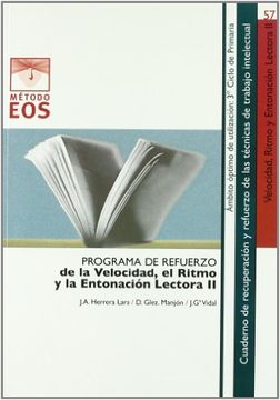 portada Programa de Refuerzo de la Velocidad, el Ritmo y la Entonación Lectora ii (in Spanish)