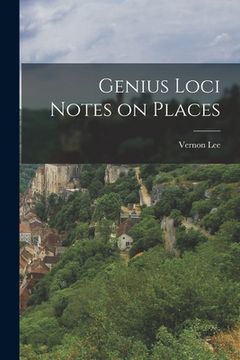 portada Genius Loci Notes on Places (en Inglés)