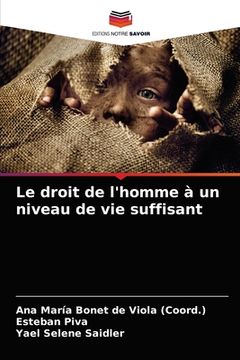 portada Le droit de l'homme à un niveau de vie suffisant (en Francés)