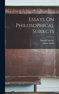 portada Essays on Philosophical Subjects (in English)