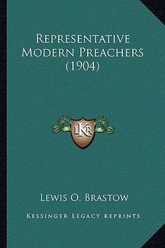 portada representative modern preachers (1904) (en Inglés)