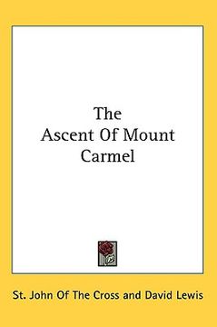portada the ascent of mount carmel