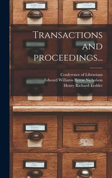 portada Transactions and Proceedings...