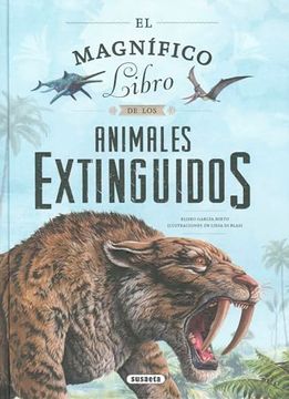 portada El Magnífico Libro de los Animales Extinguidos