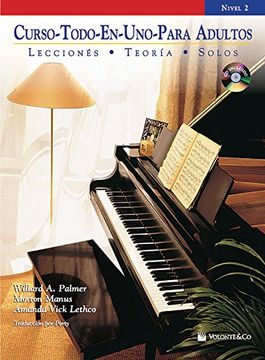 portada Curso Todo-En-Uno Para Adultos, Nivel 2: Lecciones, Teoria, Solos [With CD (Audio)] (in Spanish)