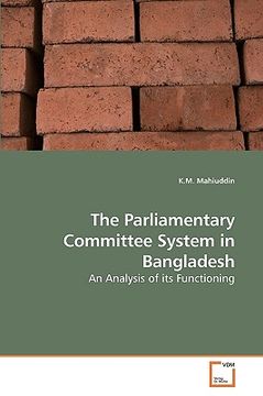 portada the parliamentary committee system in bangladesh