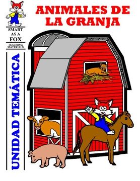 portada Animales de la Granja Unidad Tematica: Farm Animal Thematic Unit in Spanish (Spanish Edition)