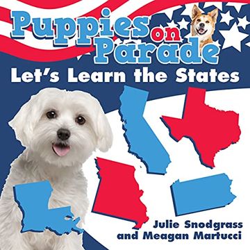 portada Puppies on Parade: Let's Learn the States (en Inglés)
