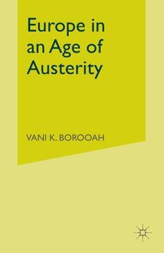 portada Europe in an Age of Austerity (en Inglés)