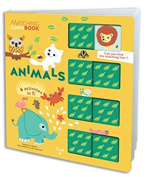 portada Animals (Matching Game Book) (en Inglés)