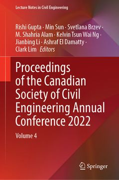 portada Proceedings of the Canadian Society of Civil Engineering Annual Conference 2022: Volume 4 (en Inglés)