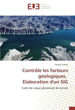 portada Contrôle les facteurs géologiques, Elaboration d'un SIG: Carte de risque glissement de terrain