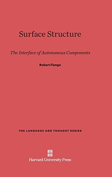 portada Surface Structure (Language and Thought) (en Inglés)